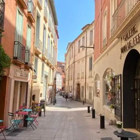 Apartmán La Loge Coeur De Wifi Perpignan